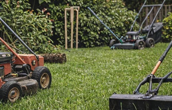Professional lawn care equipment